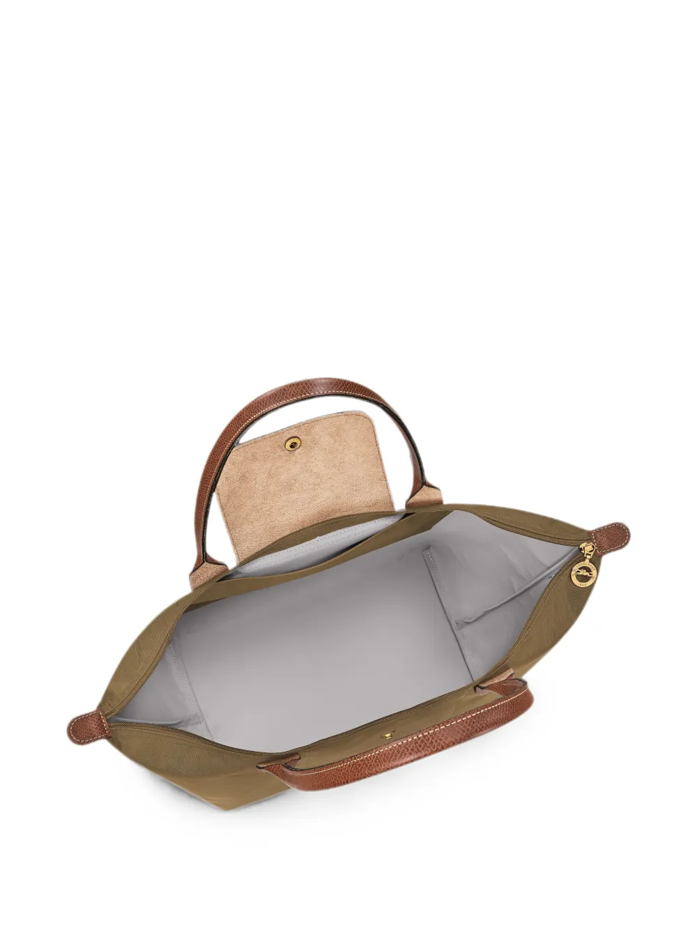Longchamp Le Pliage Original L shopper Groen