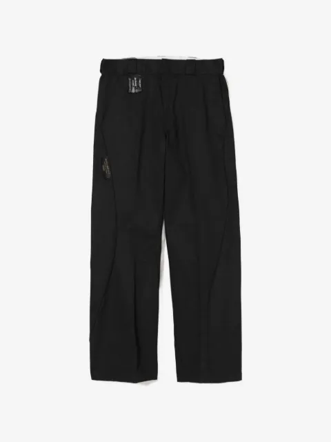 Undercover x Dickies pantalon droit à patch logo