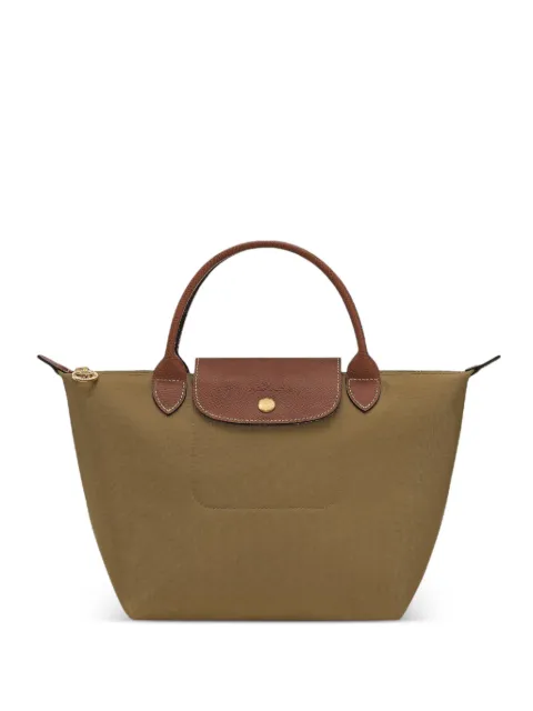 Longchamp sac cabas Le Pliage à finitions en cuir