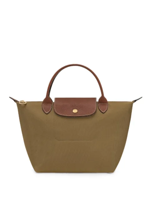 Longchamp Le Pliage leather-trim tote bag