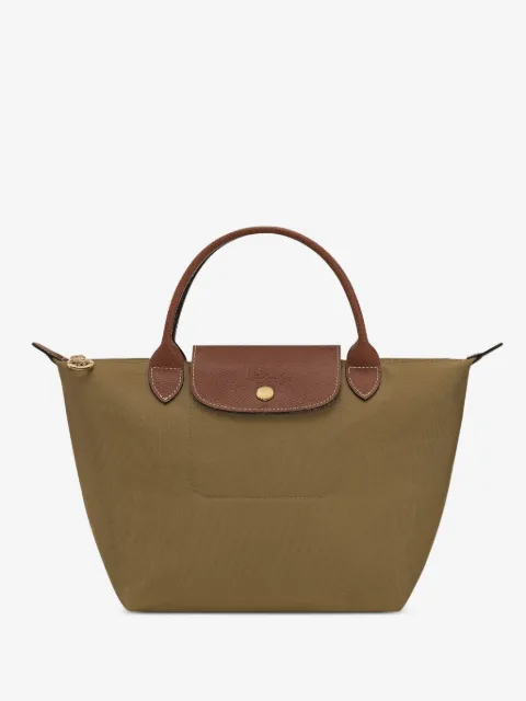 Longchamp Le Pliage leather-trim tote bag