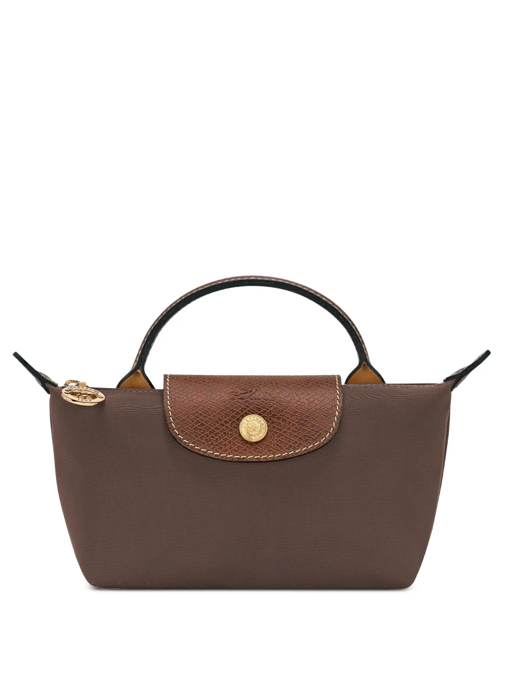 Longchamp Le Pliage Clutch - Braun