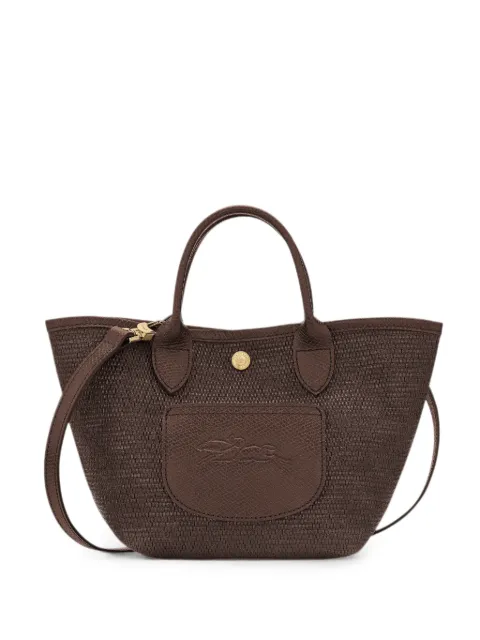 Longchamp Le Pliage woven-effect shoulder bag