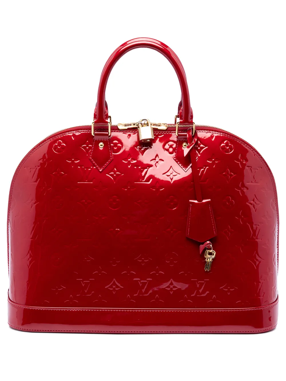 Louis Vuitton Pre-Owned 2011 Vernis Alma MM satchel - Rot