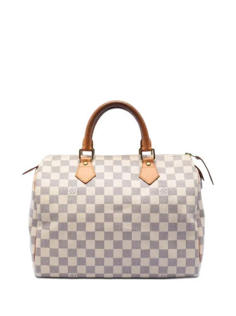Louis Vuitton Pre-Owned 2012 Damier Azur Speedy 30 boston bag