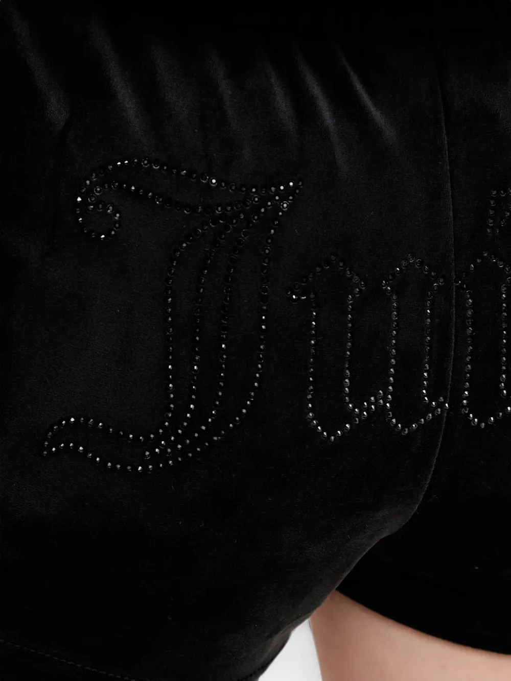 Juicy Couture Shorts verfraaid met kristallen Zwart