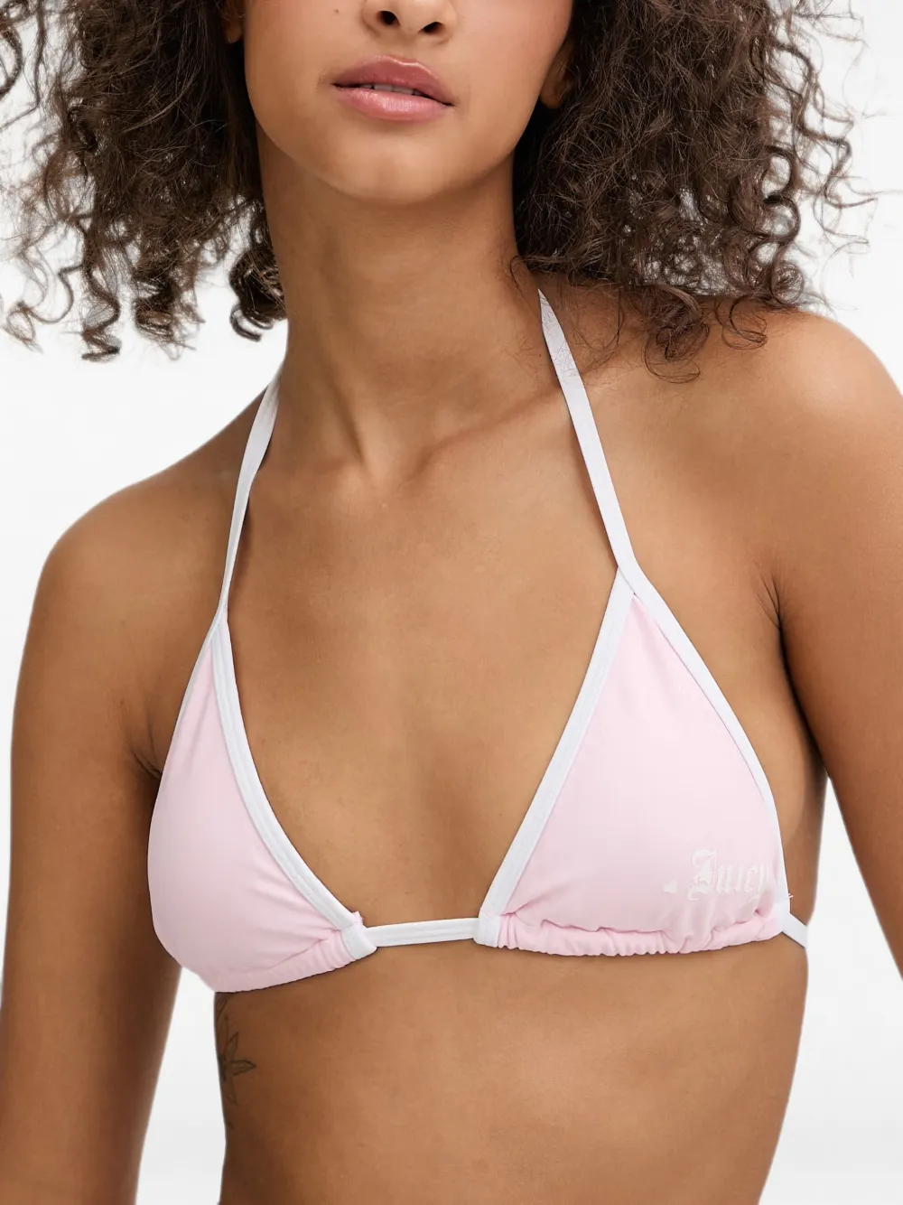 Juicy Couture Bikini met logoprint Roze