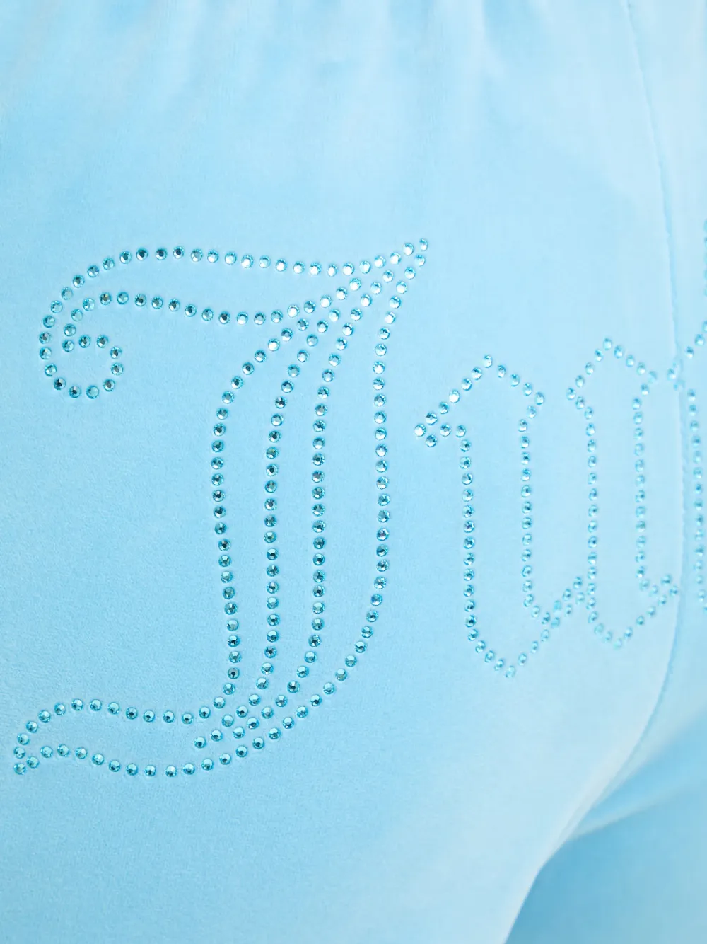 Juicy Couture Shorts verfraaid met kristallen Blauw