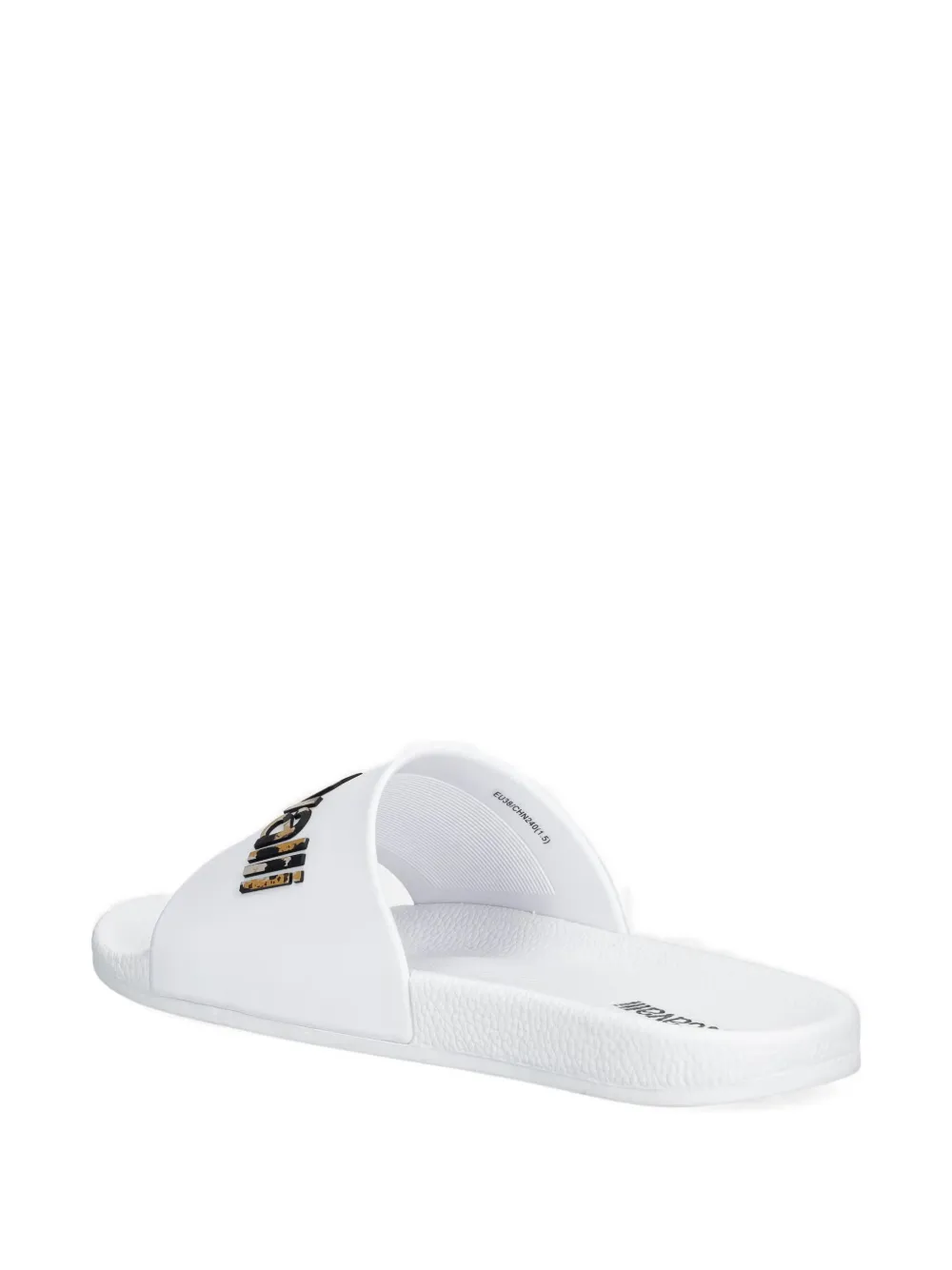 Just Cavalli logo slides Wit
