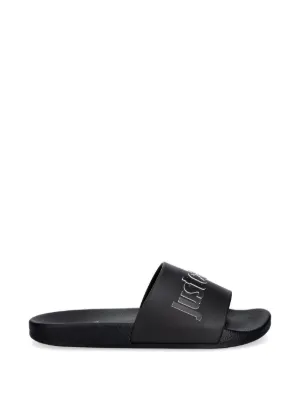 Diesel Slide SA-Bloop Strap Com Logo | Preto | FARFETCH BR