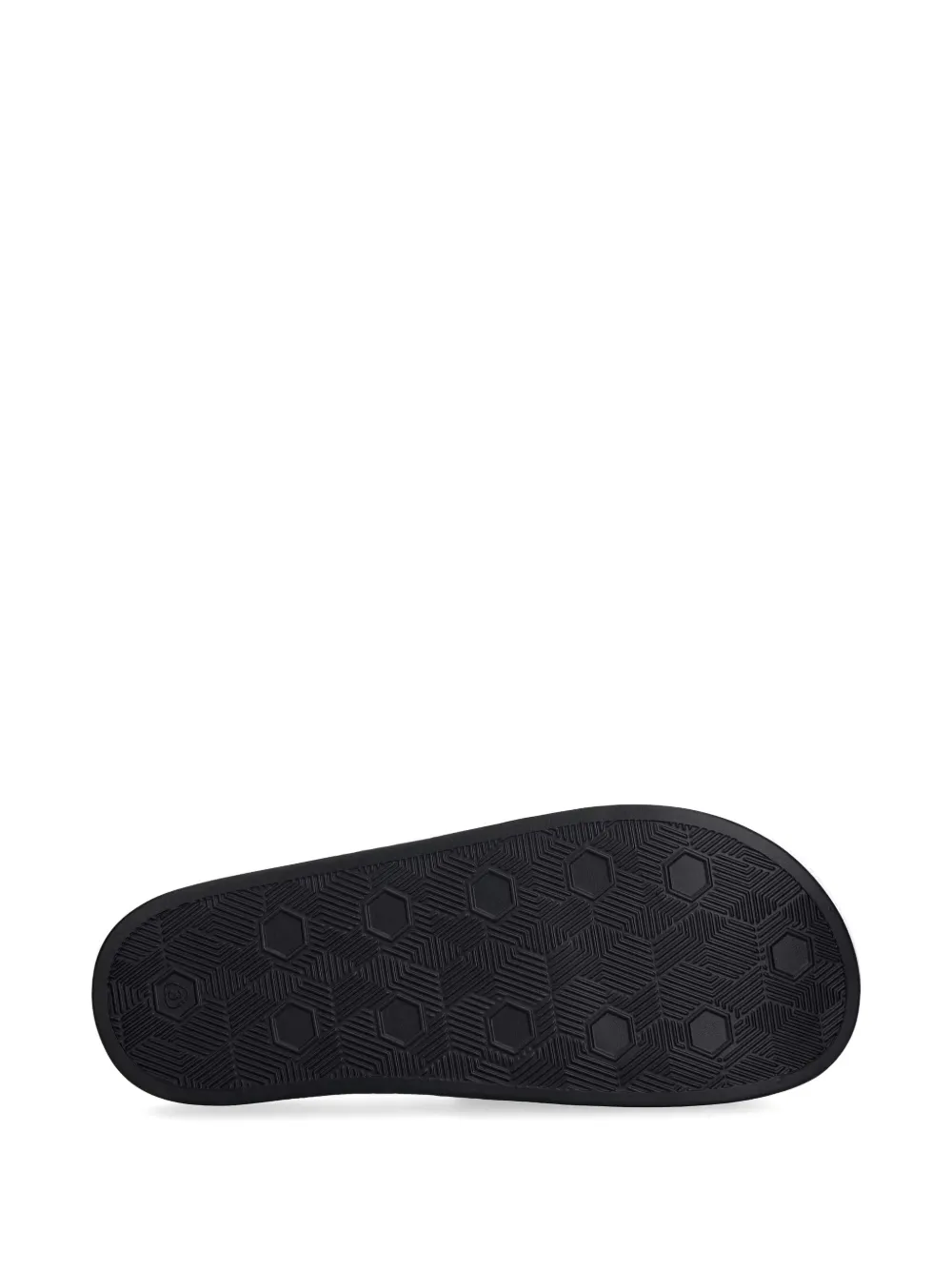 Just Cavalli logo-embossed slides Zwart