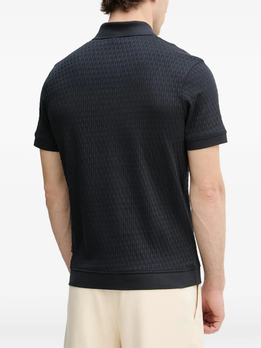 Joop! Franciscojose poloshirt met rits Blauw