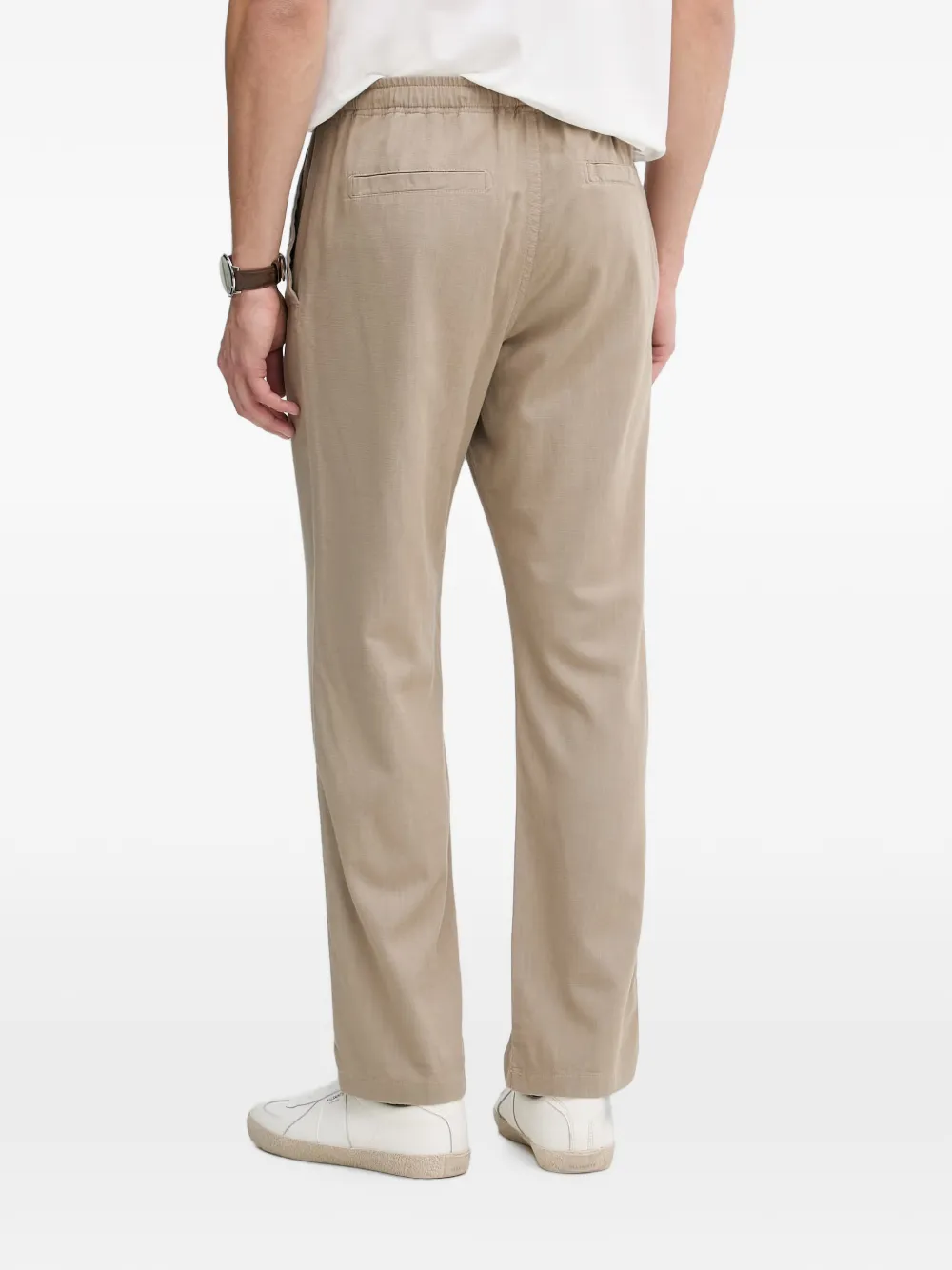 Joop! Russell trainingsbroek met trekkoord Beige
