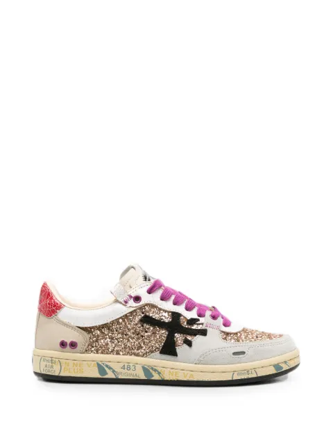Premiata glitter-embellished sneakers