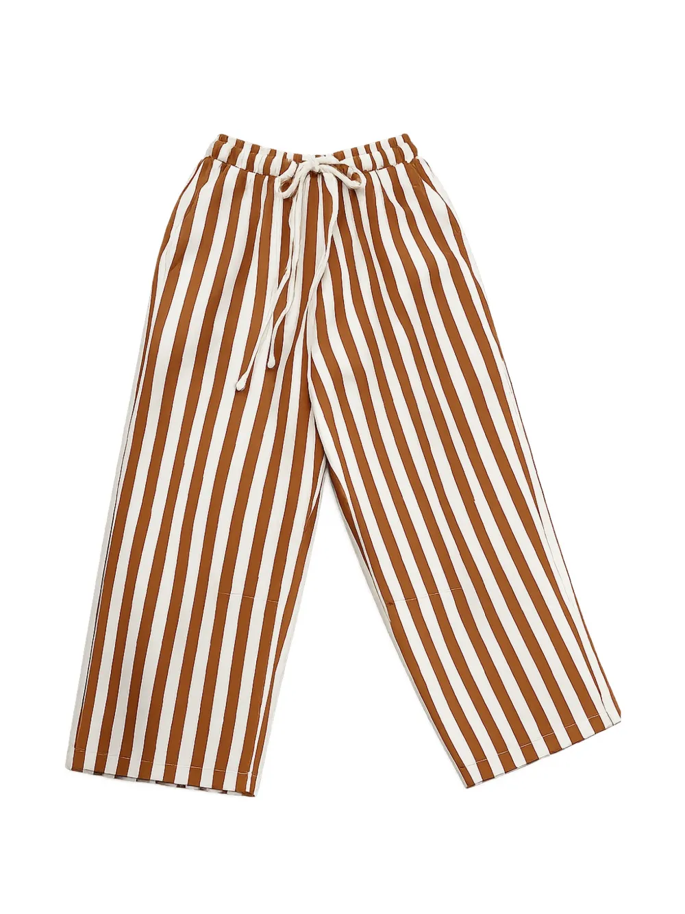 michael coal Mason striped trousers - Marrone