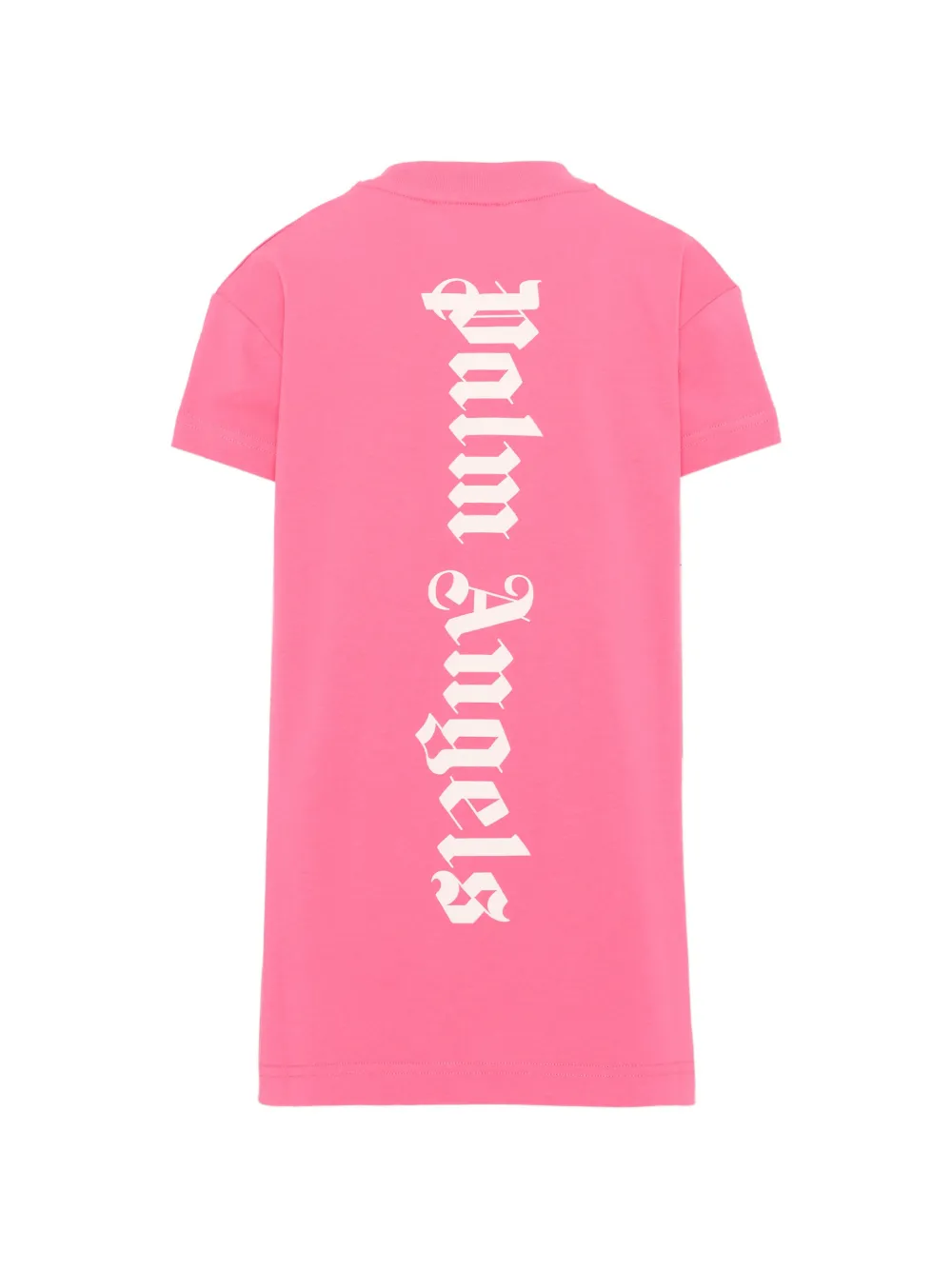 Palm Angels Kids Jurk met logoprint Roze