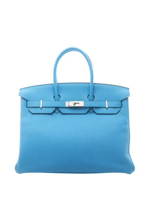 Hermès Pre-Owned bolsa de mano Birkin Retourne 35 de Togo 2017