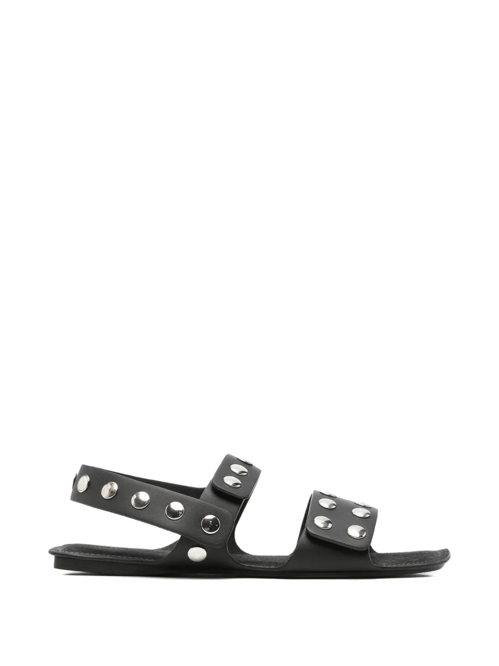 KHAITE Pre-Owned Boden studded flat sandals - Schwarz