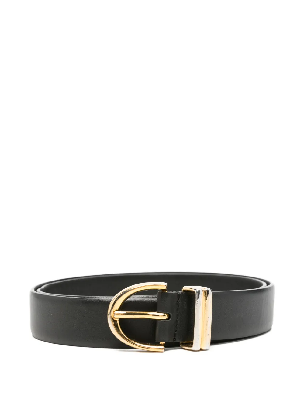 KHAITE Pre-Owned Bambi leather belt - Nero