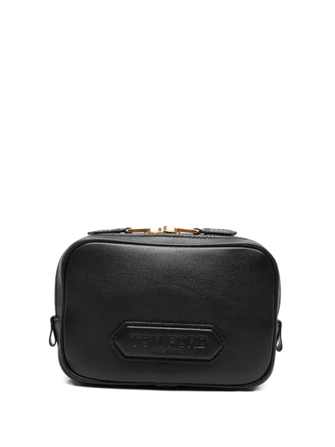 Tom Ford Pre-Owned logo-patch messenger bag
