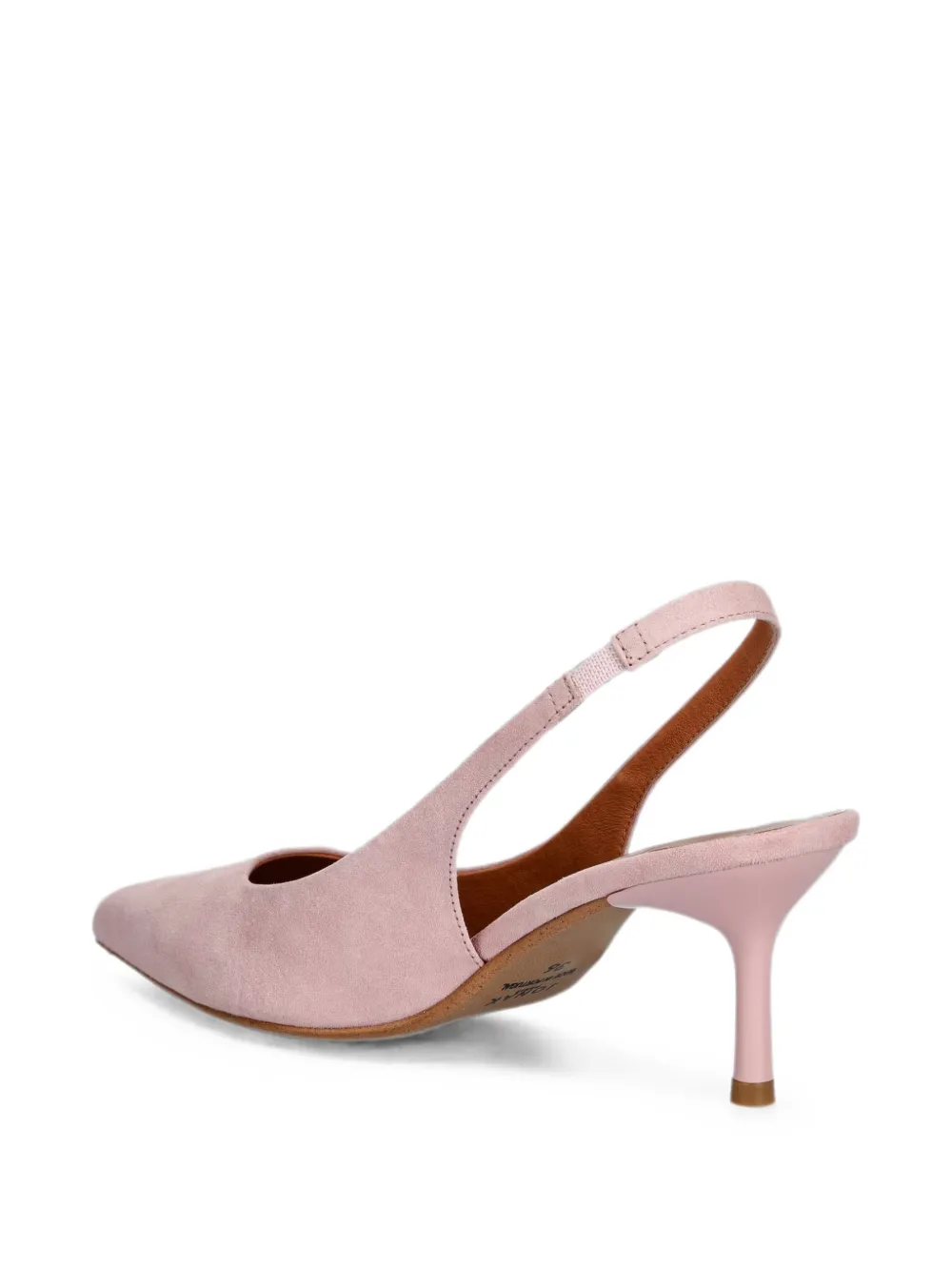 JONAK PARIS Diamantine pointed-toe slingback pumps Roze