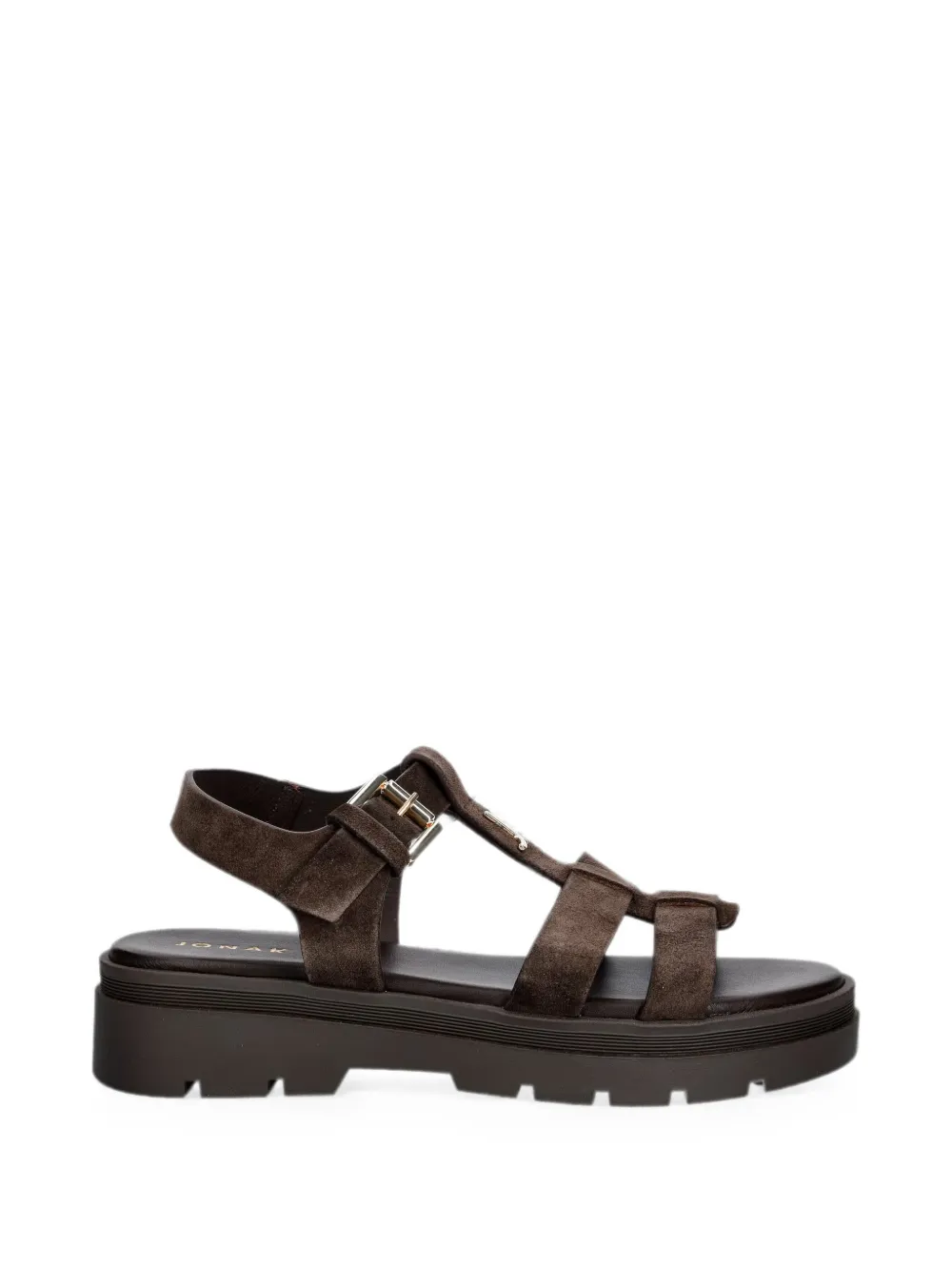 JONAK PARIS Liverpool sandalen met gespsluiting Bruin