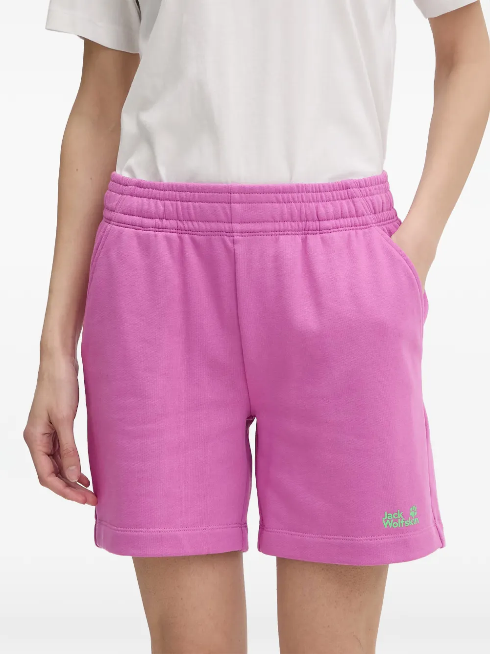 JACK WOLFSKIN Celebrate The Paw shorts - Rosa