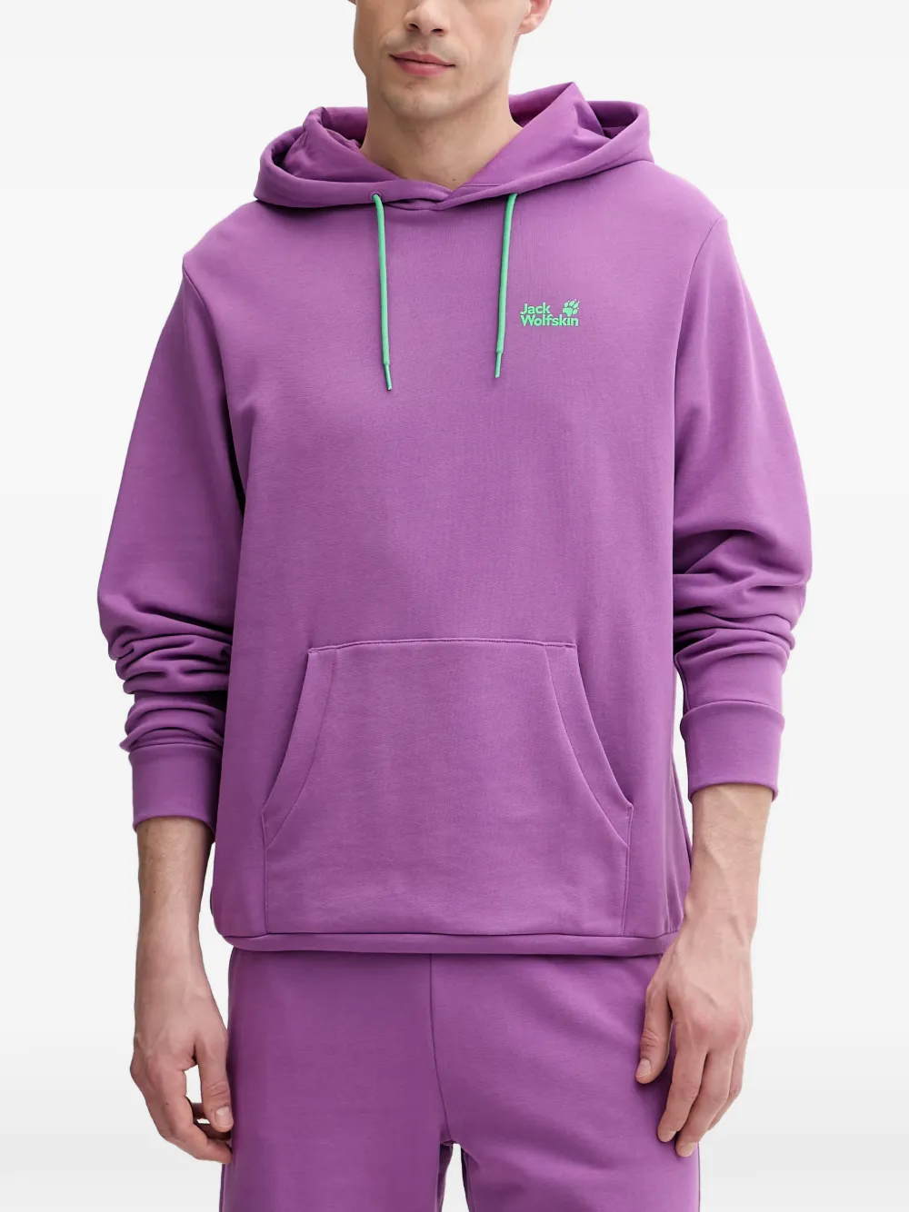 JACK WOLFSKIN Celebrate The Paw hoodie - Viola