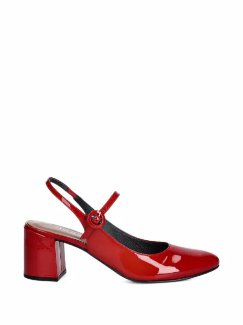 JONAK PARIS Dollar patent slingback pumps
