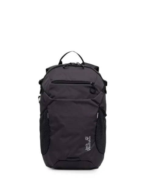 JACK WOLFSKIN Velocity 12 logo-print mesh-panel backpack