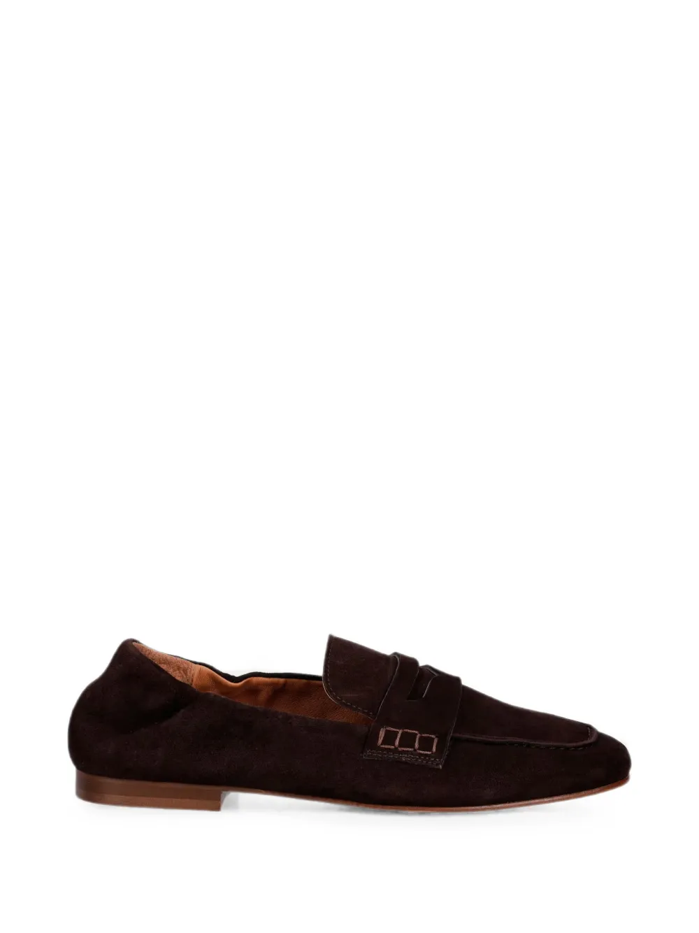 JONAK PARIS Dominique suede slip-on loafers - Marrone