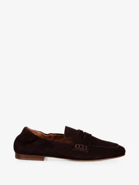 JONAK PARIS Dominique suede slip-on loafers