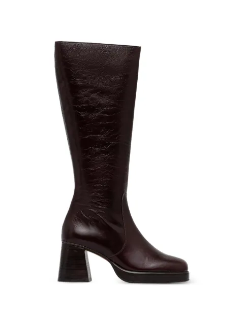 JONAK PARIS Betina crinkled-leather platform boots