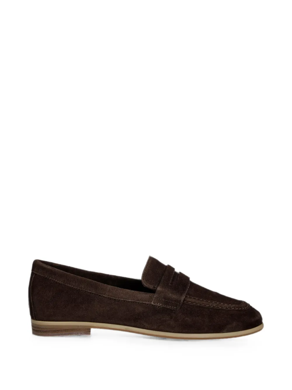 JONAK PARIS Aca suede penny loafers - Marrone