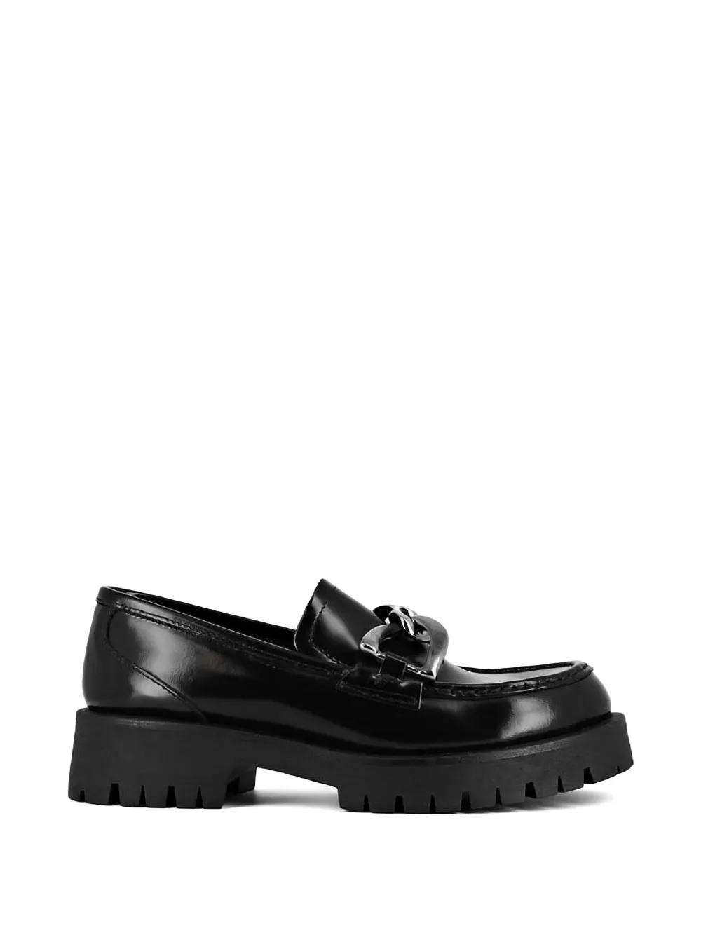JONAK PARIS chain-link chunky-sole loafers - Schwarz
