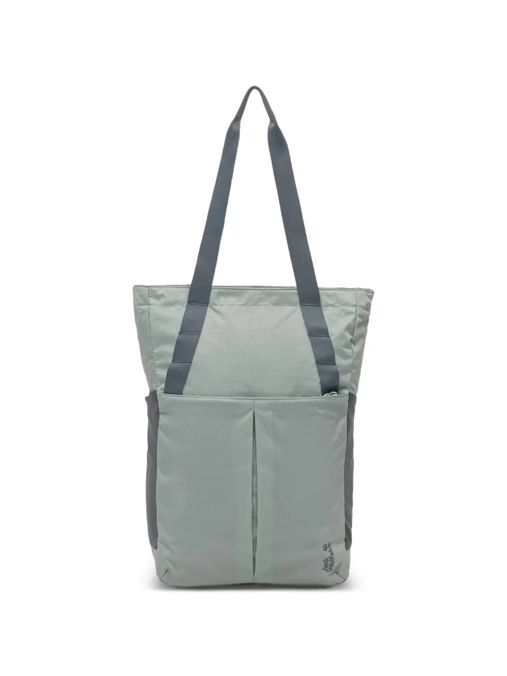 JACK WOLFSKIN Zoya logo-print panelled backpack - Verde