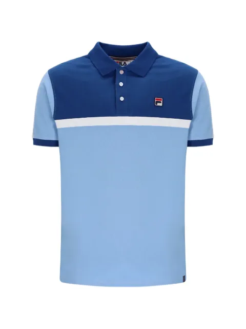 Fila Mattia logo-patch polo shirt