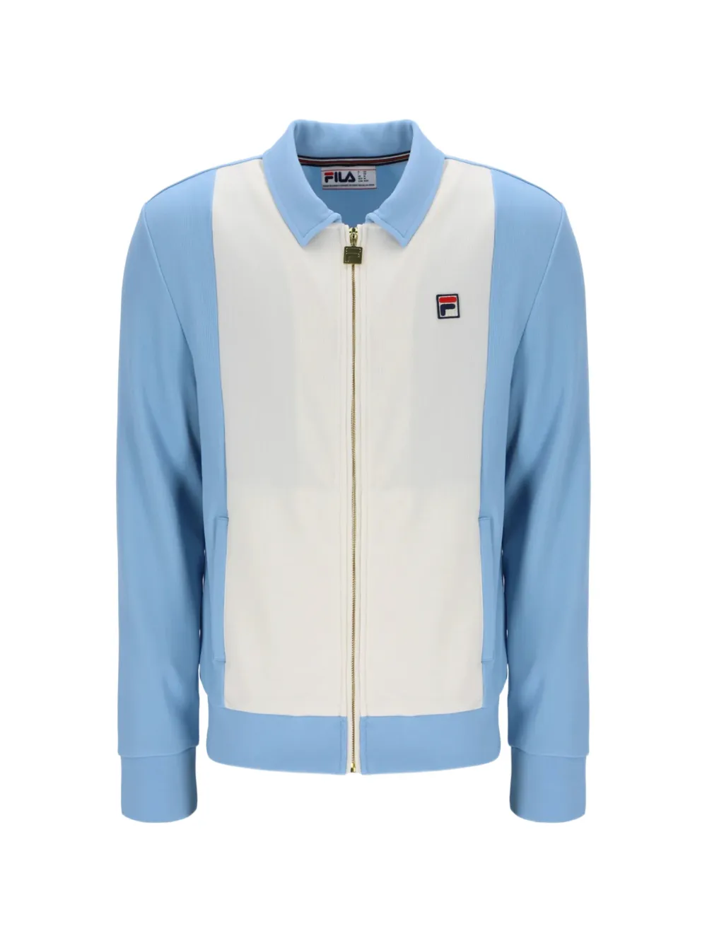Fila Frozen Fjord Logo-patch Track Jacket In Blue
