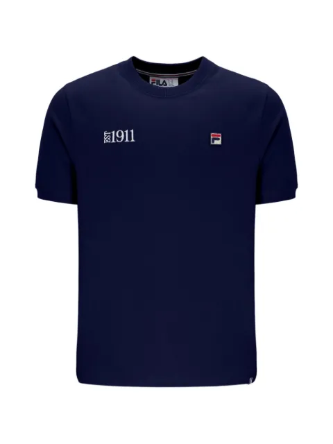 Fila Silvio logo-patch T-shirt