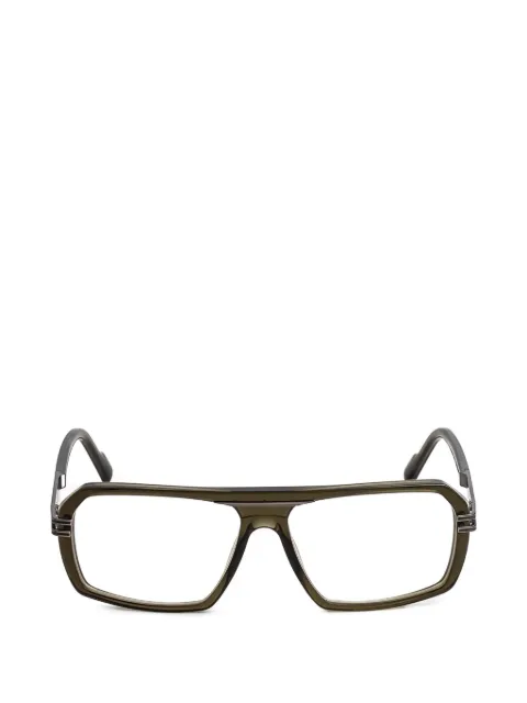 Cazal geometric-frame glasses
