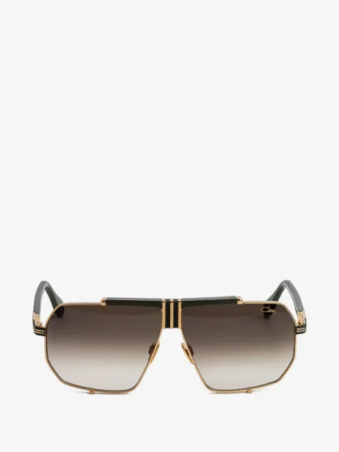 Cazal 996 geometric-frame sunglasses