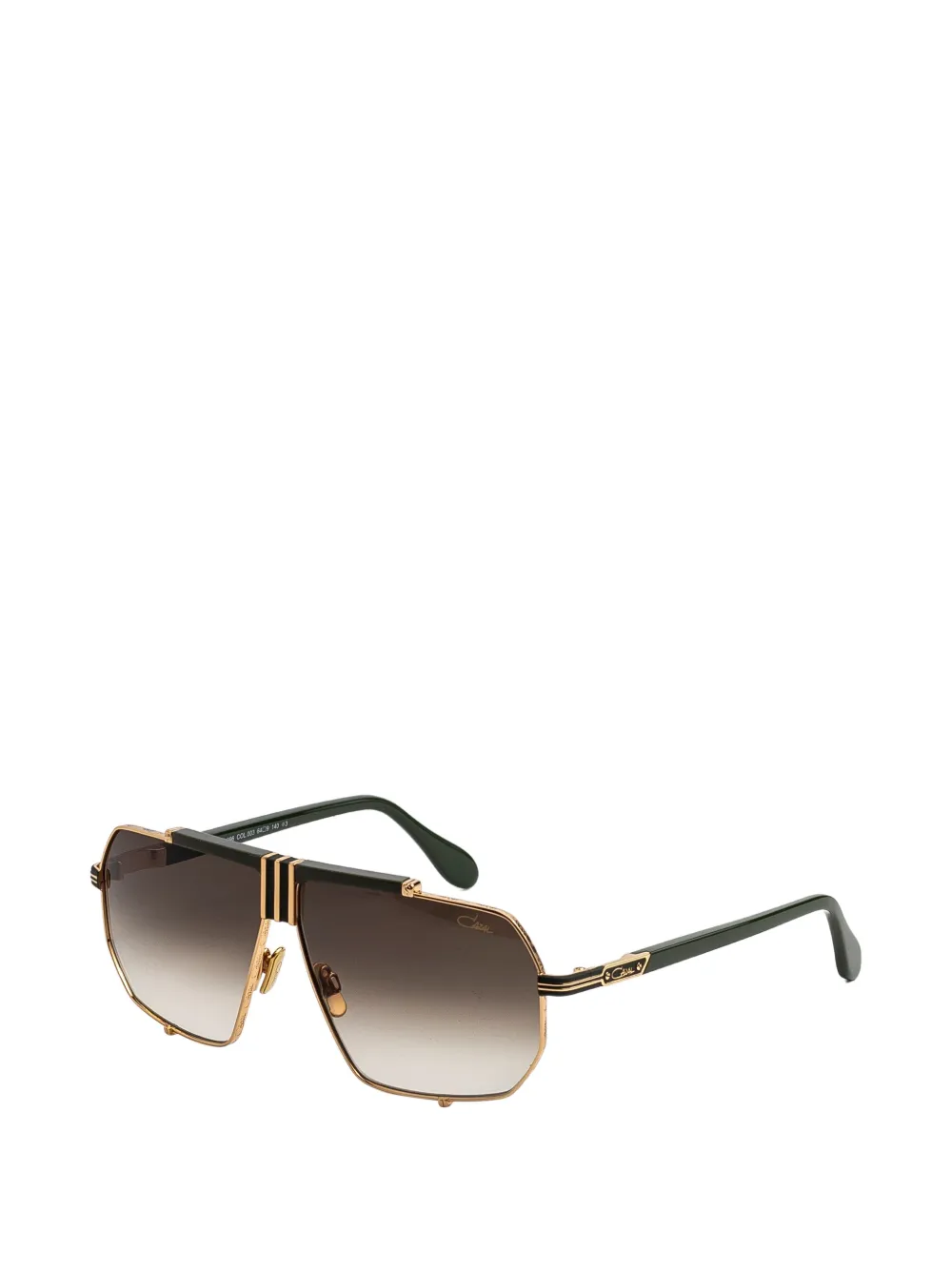Cazal 996 zonnebril met geometrisch montuur Goud