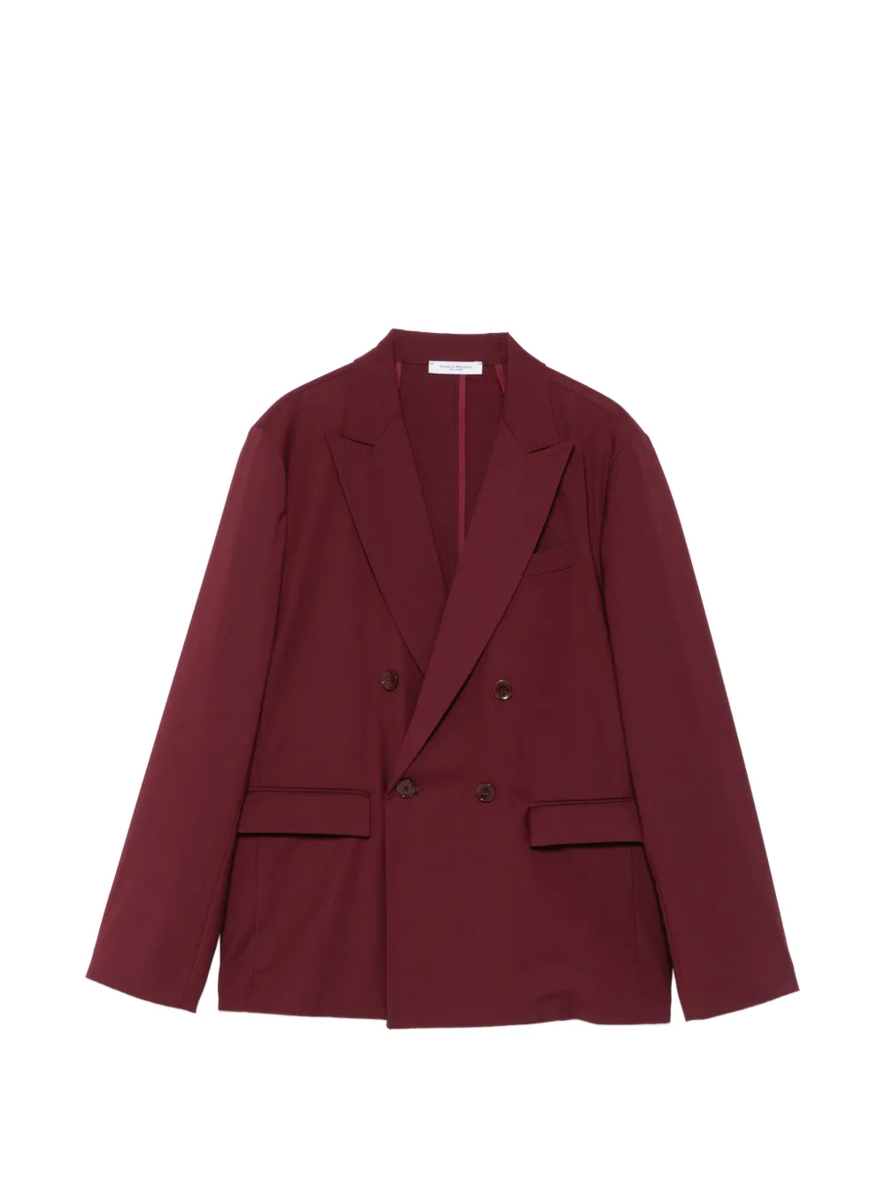Paolo Pecora Kids double-breasted blazer - Rosso