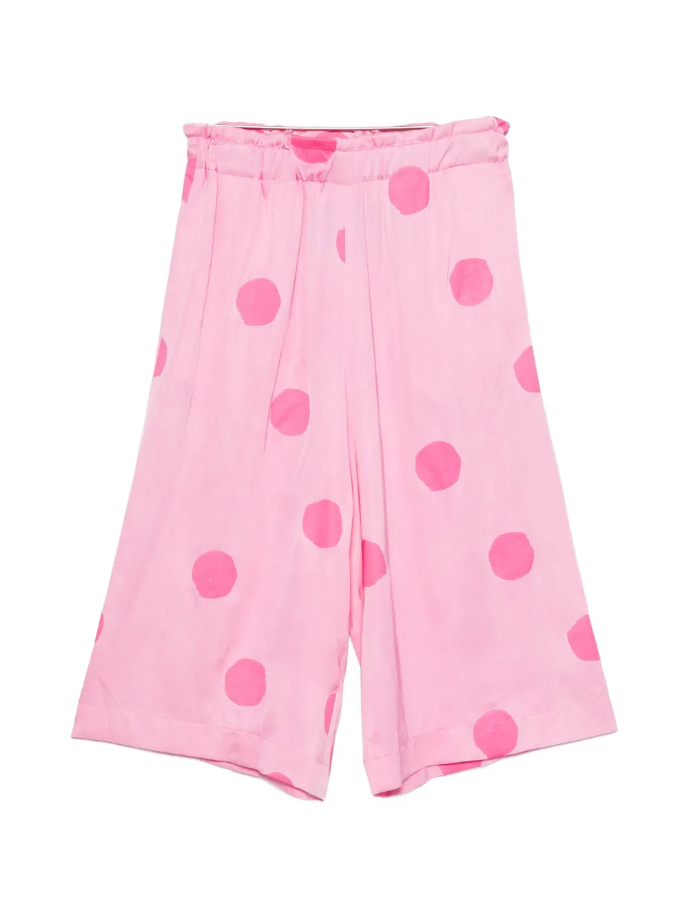 AVN polka-dot wide-leg trousers - Rosa