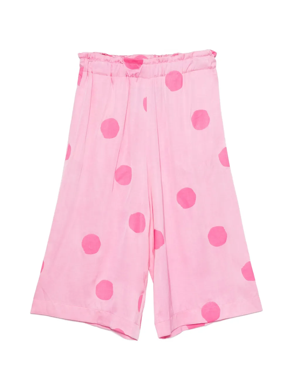 AVN polka-dot wide-leg trousers - Rosa