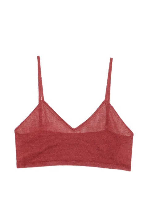 American Vintage sheer V-neck bralette