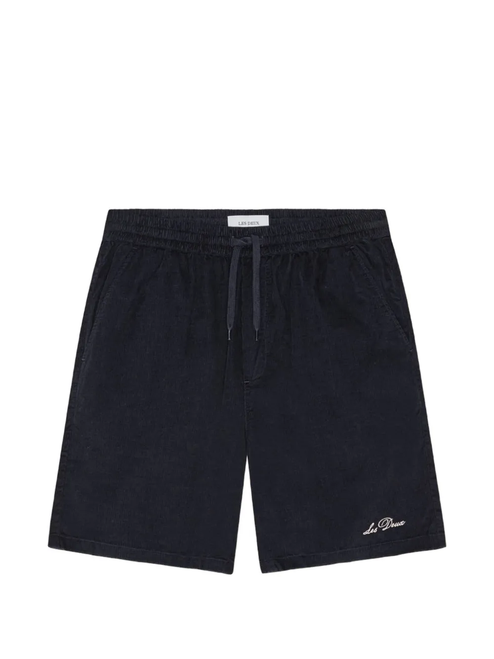 Les Deux Signature mini shorts - Blu