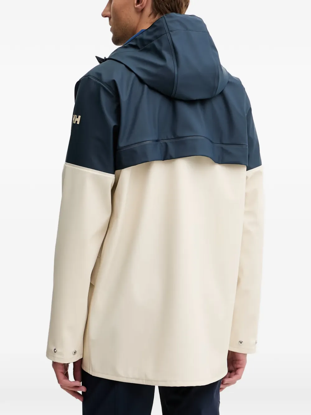 Helly Hansen Moss colour-block hooded jacket Beige