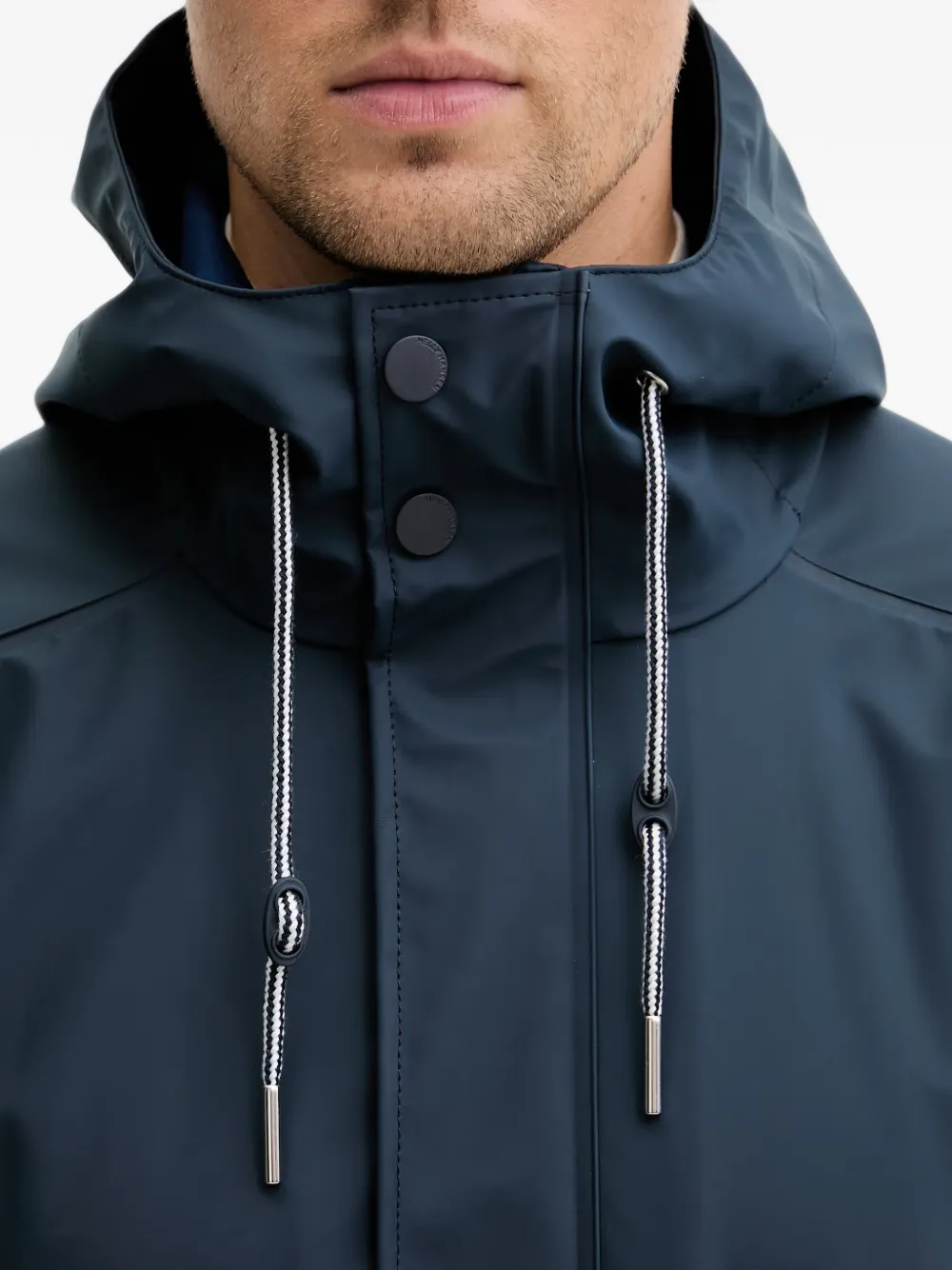 Helly Hansen Moss colour-block hooded jacket Beige