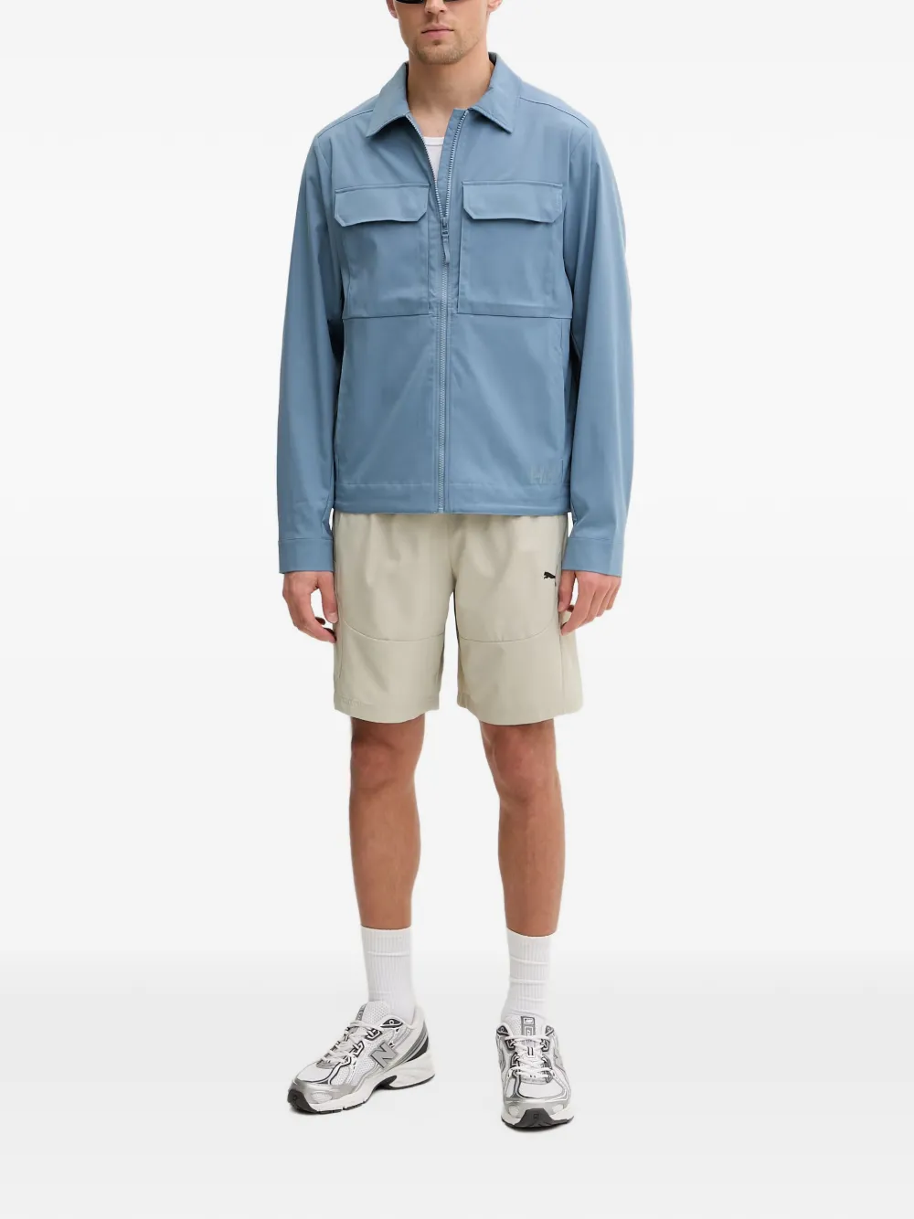 Helly Hansen Escape lichtgewicht jack met geborduurd logo en rits Blauw